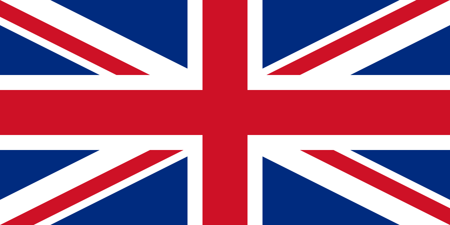 Flagge Vereinigtes Königreich (für Englisch)